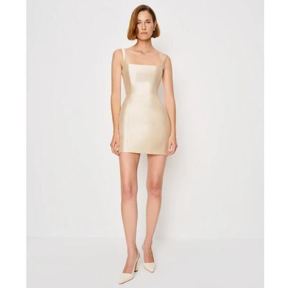 Reformation Avon Dress Butter - Picture 4 of 13